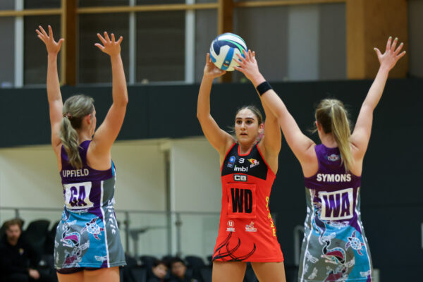 Origin Energy Premier League Netball: Round 7 match between South Coast Blaze and The Capital Spirit Opens Division at Netball Central, on May 25 2022, in Sydney NSW. 
(Image by: May Bailey | Clusterpix Photography)