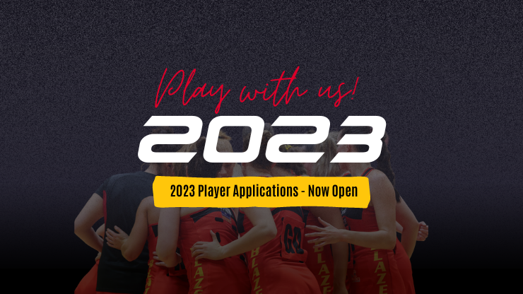 2023 Player Applications – NOW OPEN