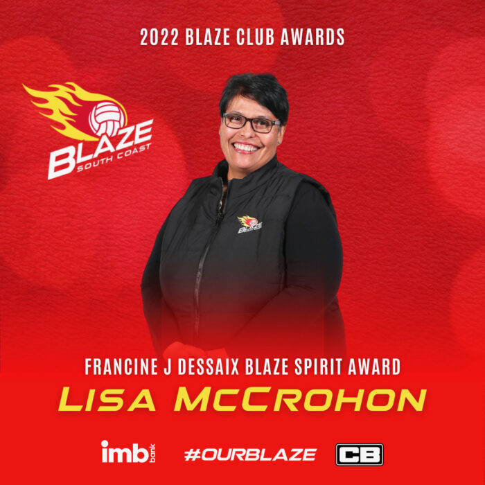 South Coast Blaze Club Awards 2022 Opens Lisa